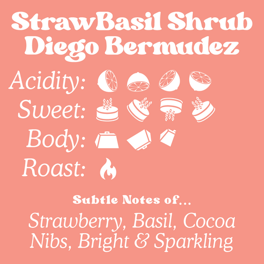 StrawBasil Shrub - Diego Bermudez - Colombia