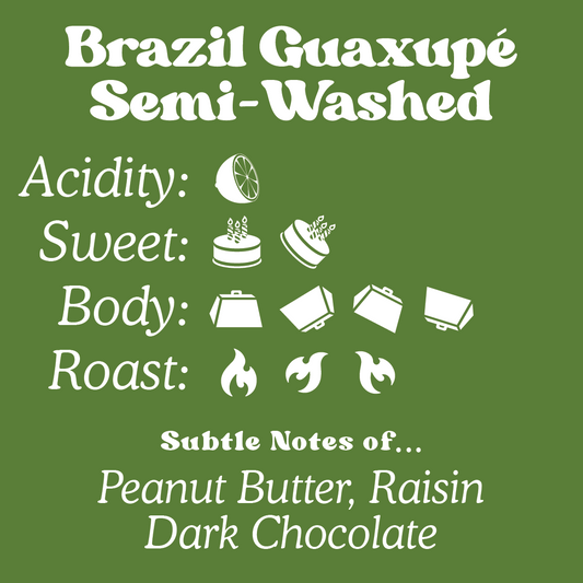 Brazil - Guaxupé Semi-Washed