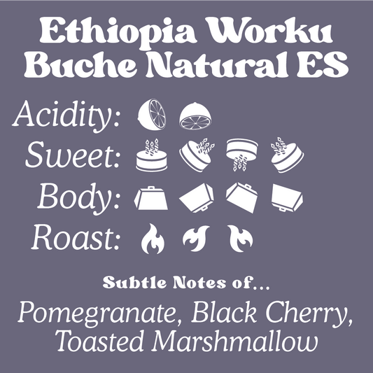 Ethiopia - Worku Buche Natural ES - Organic